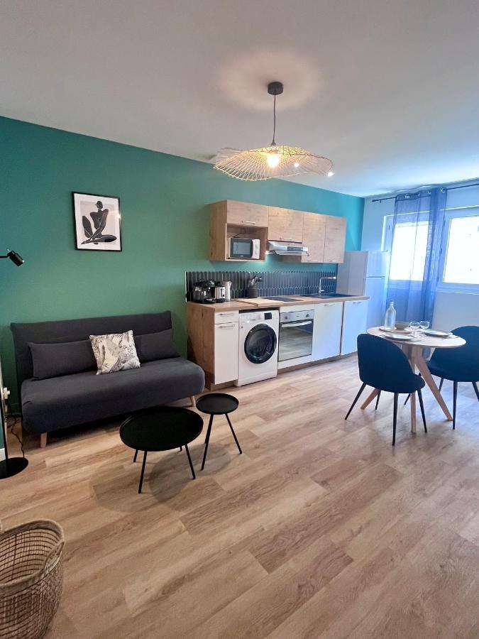 Le Quai 1 - Spacieux Studio Neuf Calme - Clim - Wifi - Gare A 200M Agen Buitenkant foto